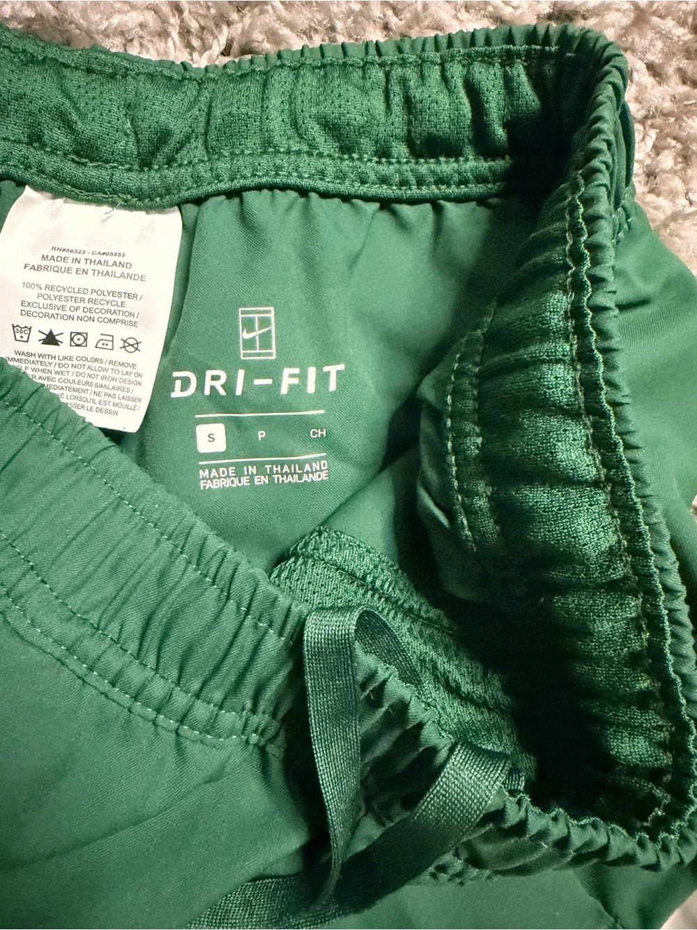Nike Green Athletic Shorts